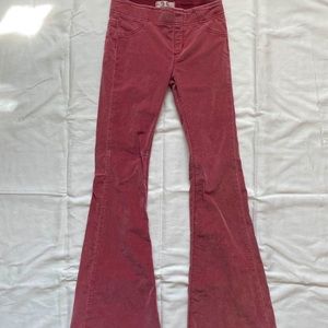 free people rosie pink flares